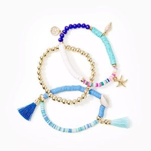 Lilly Pulitzer Open Waters Bracelet Set